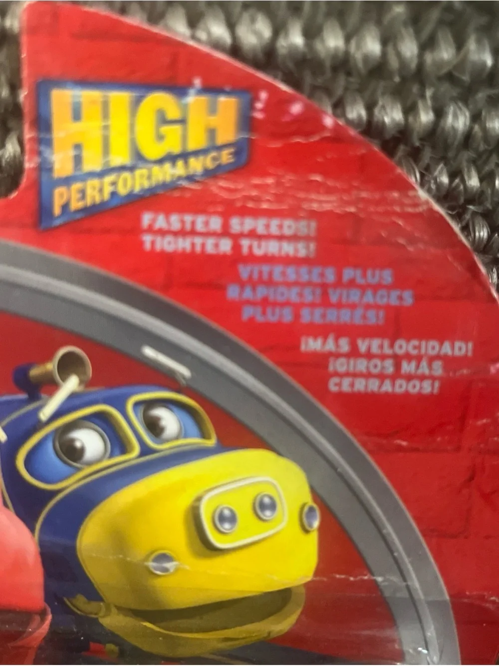 Chuggington StackTrack Red Wilson & Blue Claw Rescue Cars Kids Toy